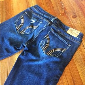Hollister Skinny Jeans Holes 3 26 33